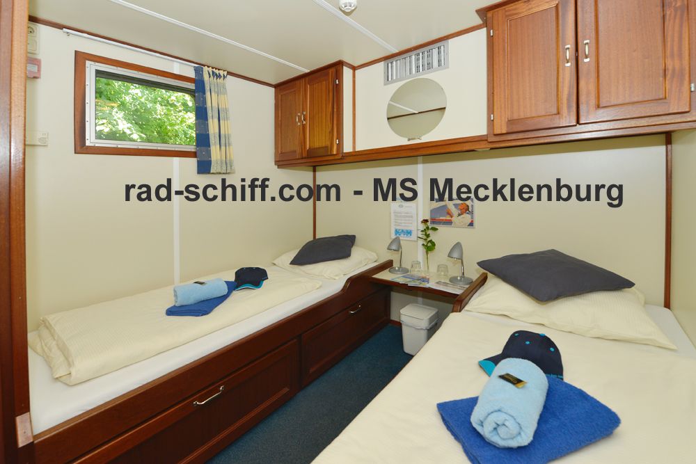 MS Mecklenburg - Kabine