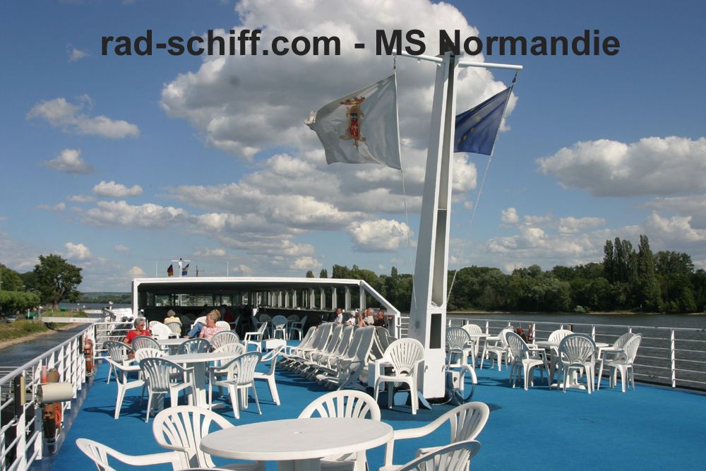 MS Normandie - Sonnendeck